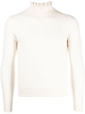 Nili Lotan high-neck cashmere jumper - White