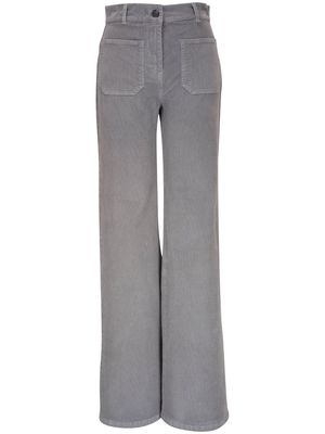 Nili Lotan high-waisted denim trousers - Grey