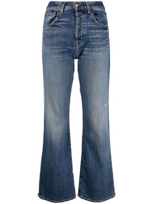 Nili Lotan high-waisted flared jeans - Blue