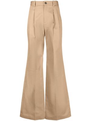 Nili Lotan high-waisted tailored trousers - Neutrals