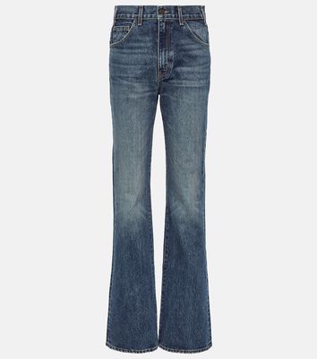 Nili Lotan Joan high-rise straight jeans