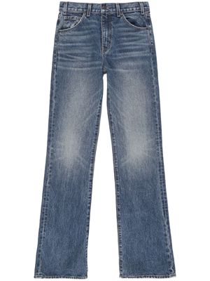 Nili Lotan Joan straight-leg cotton jeans - Blue