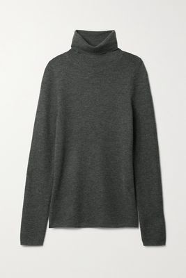 Nili Lotan - Lynnette Cashmere Turtleneck Sweater - Gray