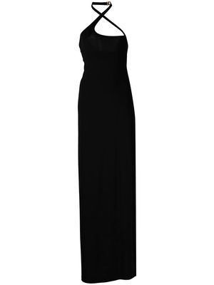 Nili Lotan Manette cut-out detail maxi dress - Black