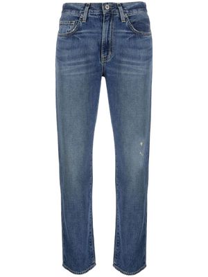 Nili Lotan mid-rise straight jeans - Blue