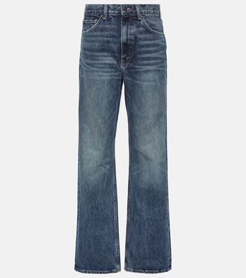 Nili Lotan Mitchell mid-rise straight jeans