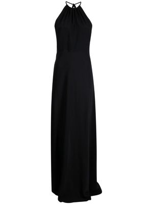Nili Lotan open-back silk maxi dress - Black