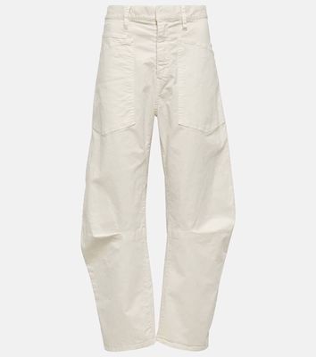 Nili Lotan Shon high-rise barrel-leg jeans