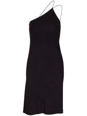 Nili Lotan single-shoulder design dress - Black