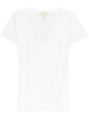 Nili Lotan V-neck cotton T-shirt - White