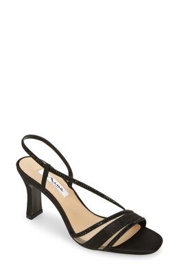 Nina Abbi Slingback Sandal in Black 