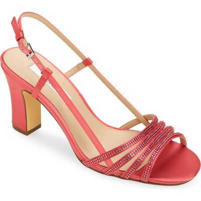 Nina Avaley Slingback Sandal in Kisses Crystal Satin 