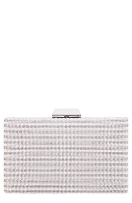 Nina Desyre Embellished Minaudière in White