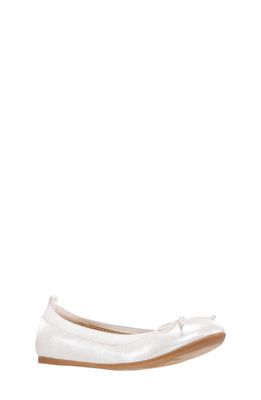 Nina Esther Ballet Flat in Ivory Pearl