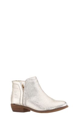 Nina Kids' Olympia Bootie in Lt Gold Crackle