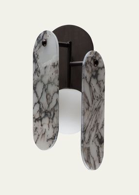 Nina Magon Design from Studio M Megalith Wall Sconce Striae Arya