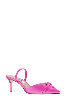 Nina Nemera Pointed Toe Pump in Ultra Pink