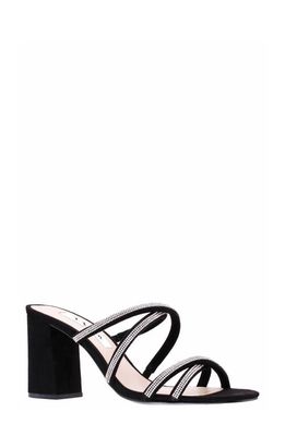 Nina Queeny Sandal in Black