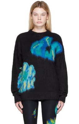 Nina Ricci Black Jacquard Sweater