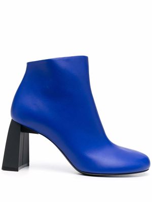 Nina Ricci chunky-heel boots - Blue