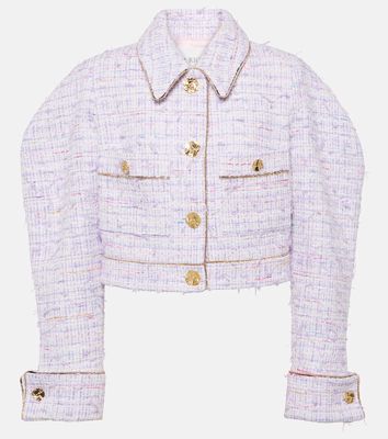 Nina Ricci Cropped cotton-blend tweed jacket