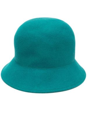 Nina Ricci curved-peak sun hat - Blue