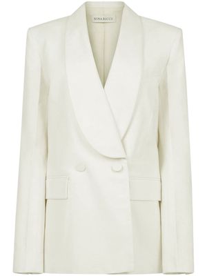 Nina Ricci double-breasted blazer - White