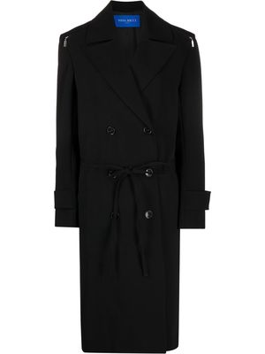 Nina Ricci double-breasted coat - Black