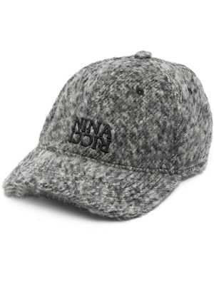 Nina Ricci embroidered-logo detail baseball cap - Black