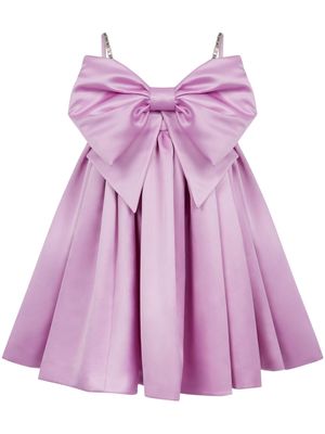 Nina Ricci Giant Bow sleeveless dress - Pink