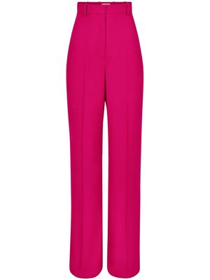 Nina Ricci high-waist tailored wool trousers - Pink