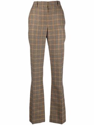 Nina Ricci houndstooth checked straight-leg trousers - Neutrals