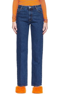 Nina Ricci Indigo Straight Jeans