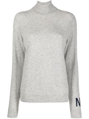 Nina Ricci intarsia cashmere jumper - Grey