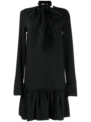 Nina Ricci long-sleeve minidress - Black