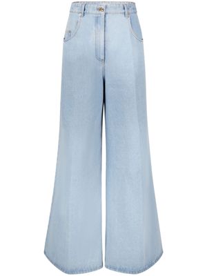 Nina Ricci mid-rise flared jeans - Blue