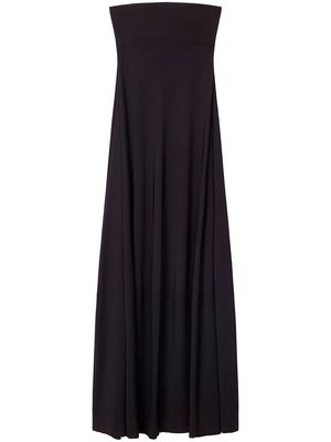 Nina Ricci open-back strapless maxi dress - Black