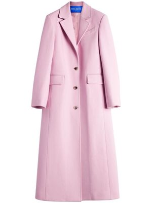Nina Ricci oversized single-breasted coat - Pink