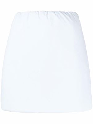 Nina Ricci padded mini skirt - Blue