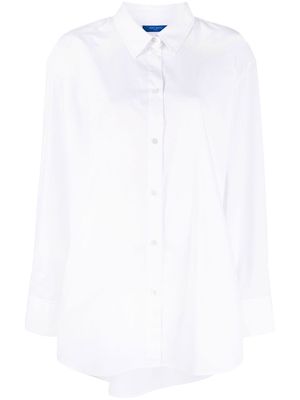 Nina Ricci poplin crinkle shirt - White