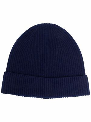 Nina Ricci ribbed wool beanie - Blue