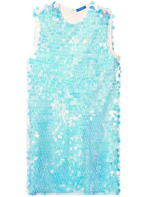 Nina Ricci sequin embellished dress - Blue