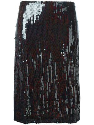 Nina Ricci sequin skirt - Brown