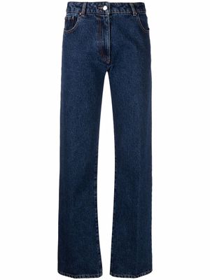 Nina Ricci straight-leg jeans - Blue