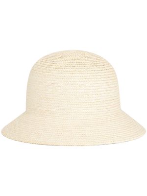 Nina Ricci straw bucket hat - Neutrals