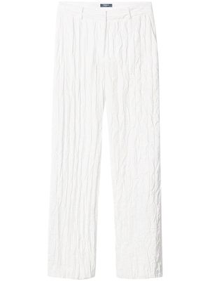 Nina Ricci textured finish shirt - White