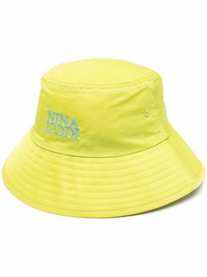 Nina Ricci water-repellent bucket hat - Green