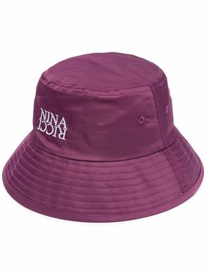 Nina Ricci water-repellent bucket hat - Purple