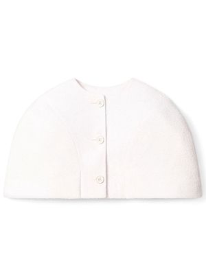 Nina Ricci white cropped jacket