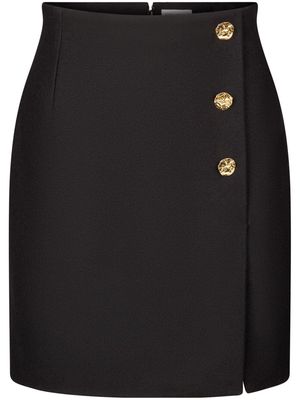 Nina Ricci wool-blend A-line mini skirt - Black